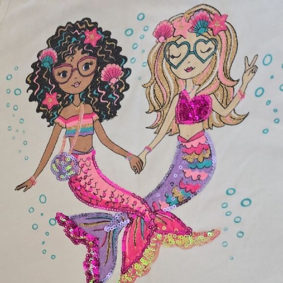 Tommy Bahama White Kids Camisole with Mermaid Design - Picture 6 of 6